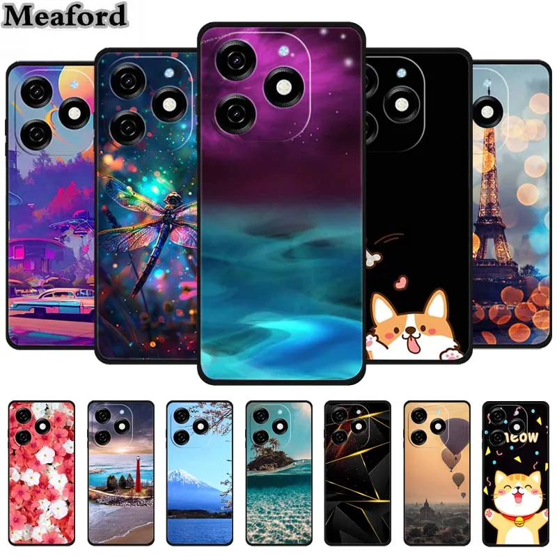 Etui na telefon Blackview Shark 9 Oryginalne etui z miękkiego silikonu TPU Pokrowiec na telefon Blackview Shark9 Fashion Scenery Protector Capa
