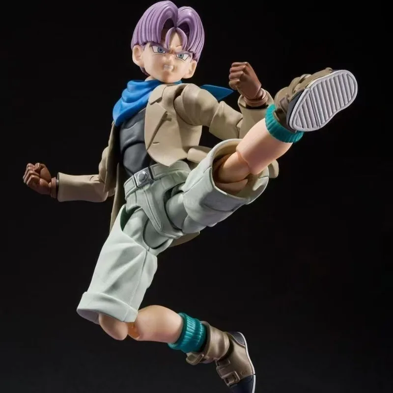 在庫あり バンダイ SHF アニメ ドラゴンボール TRUNKS GT アクションフィギュア 可動関節 モデル おもちゃ 飾り ギフト 子供 男の子 DT