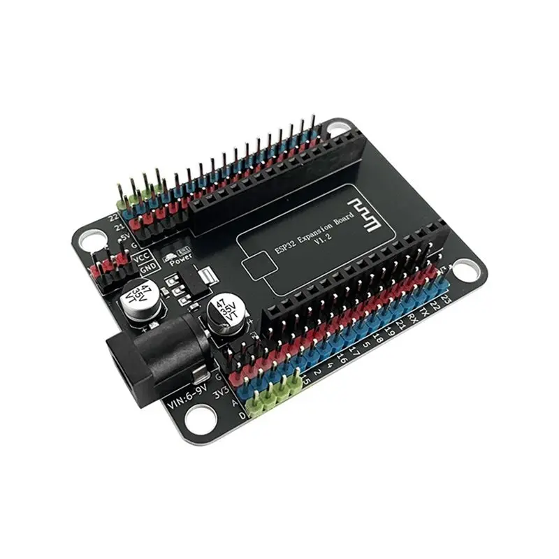 

【CYBER MONDAY】Плата расширения для ESP32, совместимая с ESP32-Devkit-32E, со встроенным интерфейсом I2C, разъемом IO Pin Breakout и входом постоянного тока