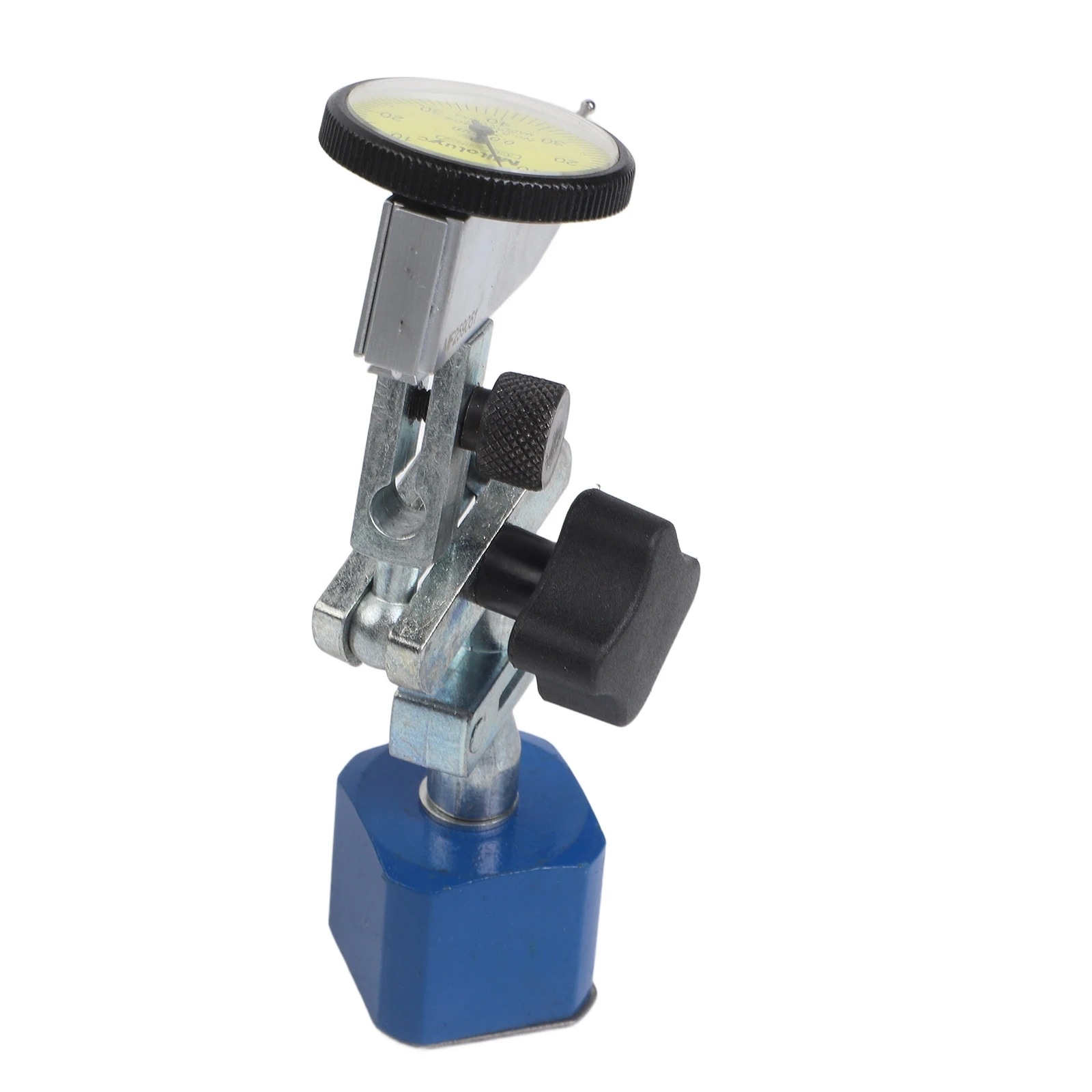 Adjustable Mounting Platform for Dial Test Indicator Gauge Optimized for Machining Setup and Part Verification Tasks