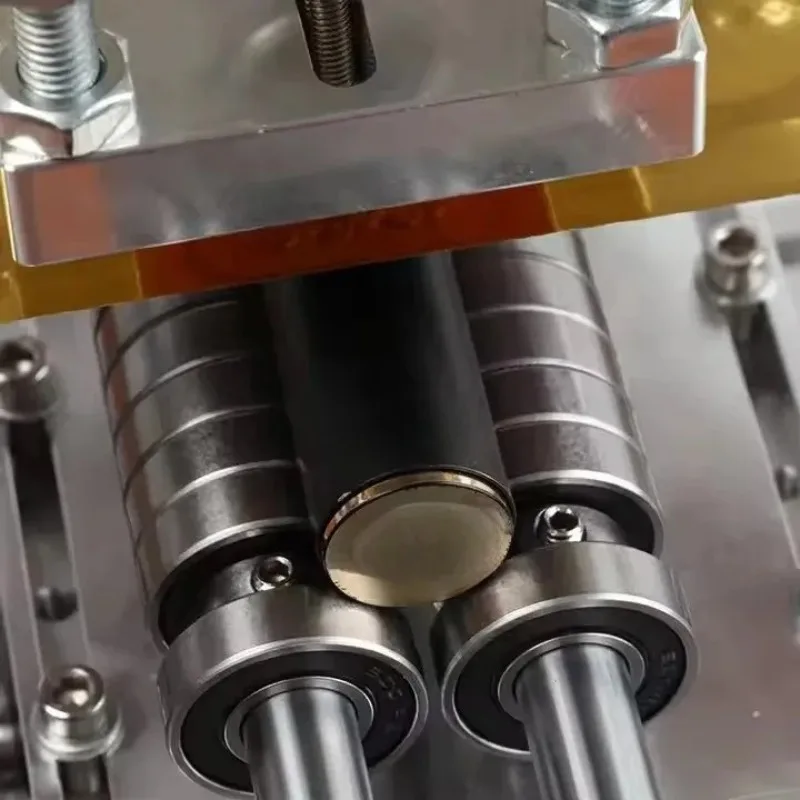 Pneumatic Semi-Automatic Hot Stamping Machine for Lipstick Tubes Caps Plastic Bottles Cups - Packaging Printing Equipment