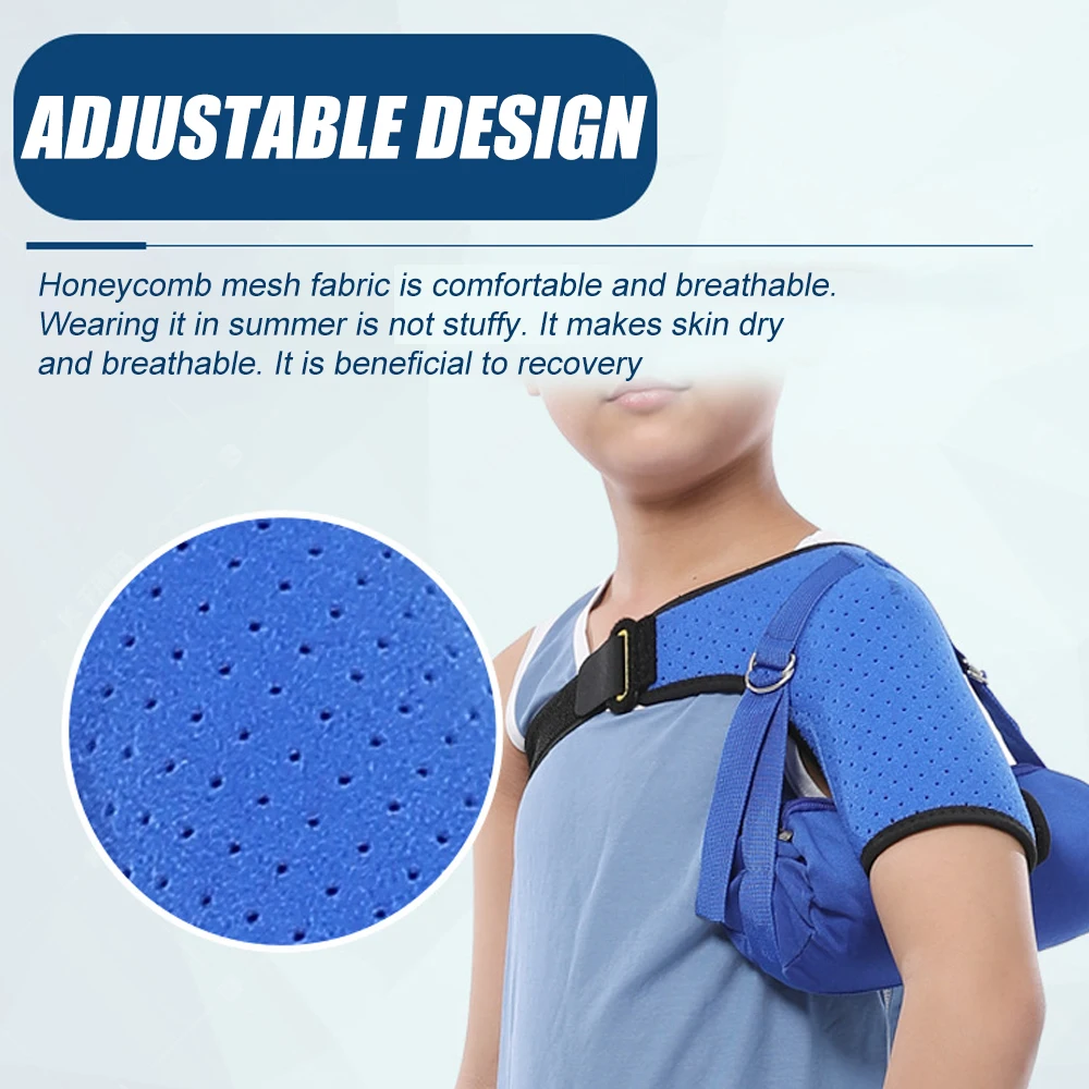 TIKE Shoulder Brace for Torn Rotator Cuff, 4-12 Years Kids, Shoulder Pain Relief, Shoulder Sling for Shoulder Stability Recovery