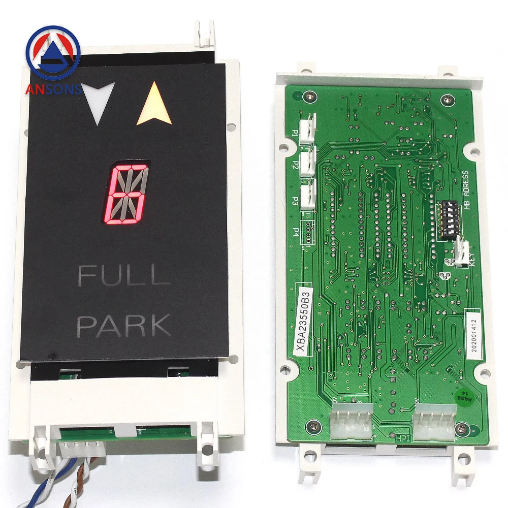 قطع غيار المصاعد Ansons ، لوحة هوب PCB ، شاشة LOP ، XBA23550B2 XBA23550B3 XBA23550B4 XIZI oti