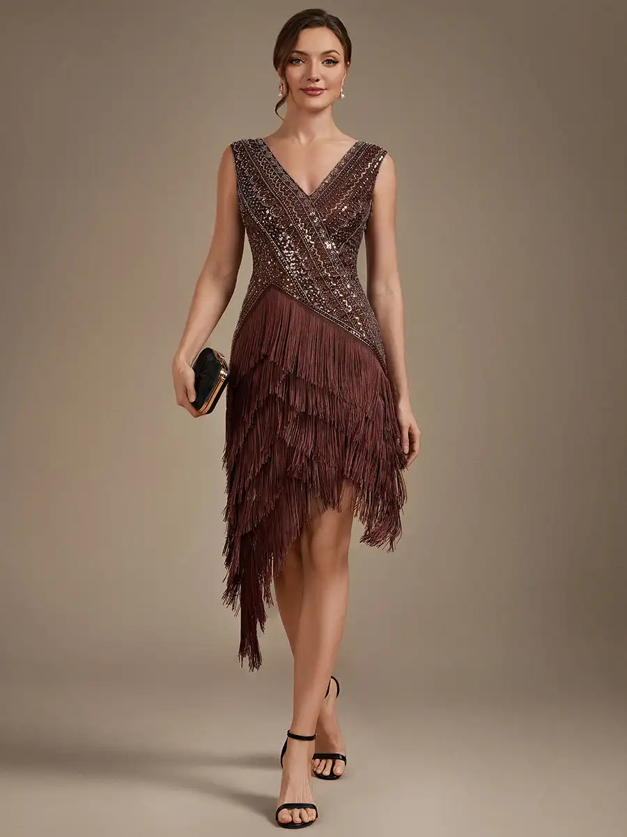 vestidos-de-coctel-asimetricos-de-tul-con-cuentas-y-cuello-en-v-sin-mangas-de-talla-grande