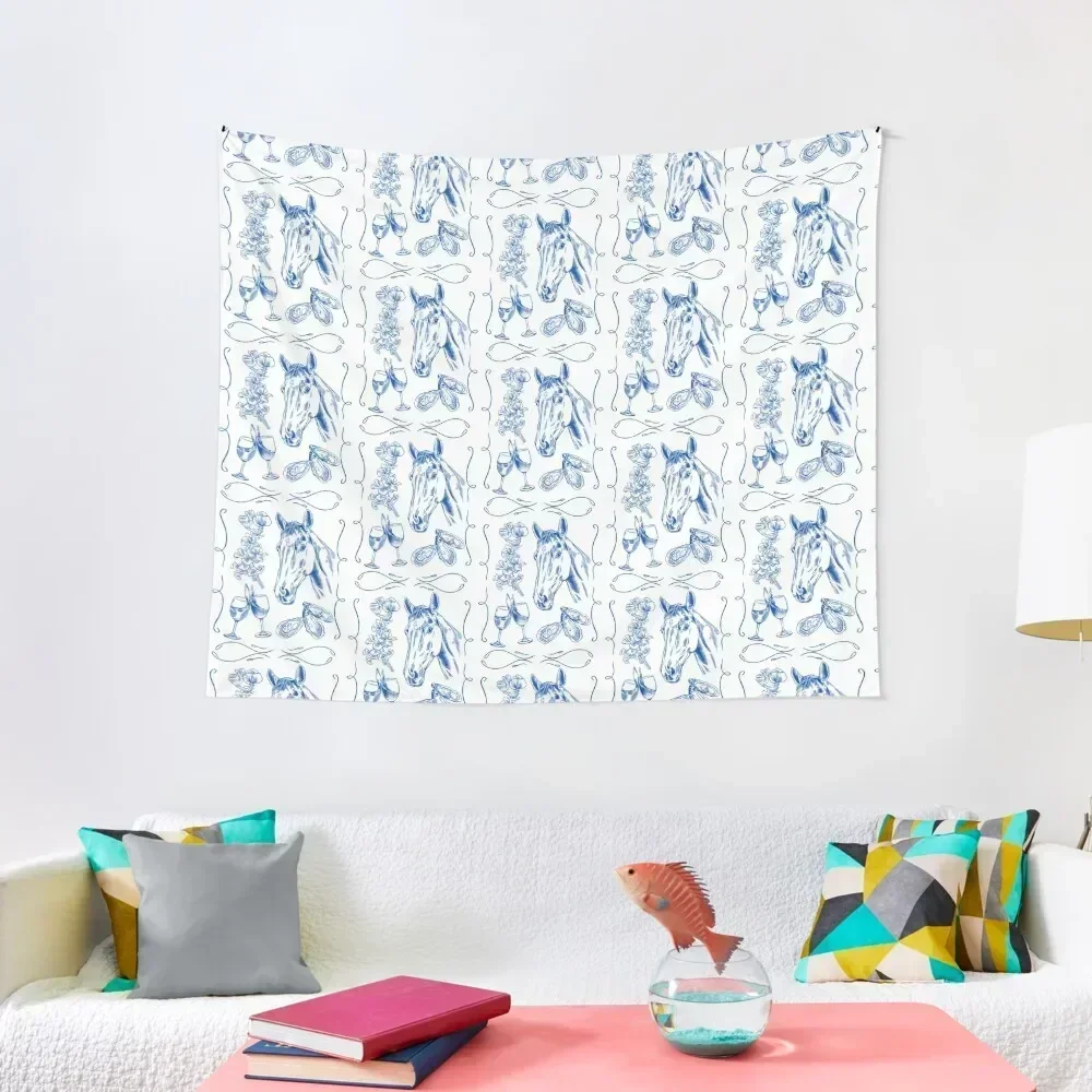 

Coastal Cowgirl - Blue Tapestry Home Decorators Things To The Room Outdoor Decor Bed Room Decoration Tapestry