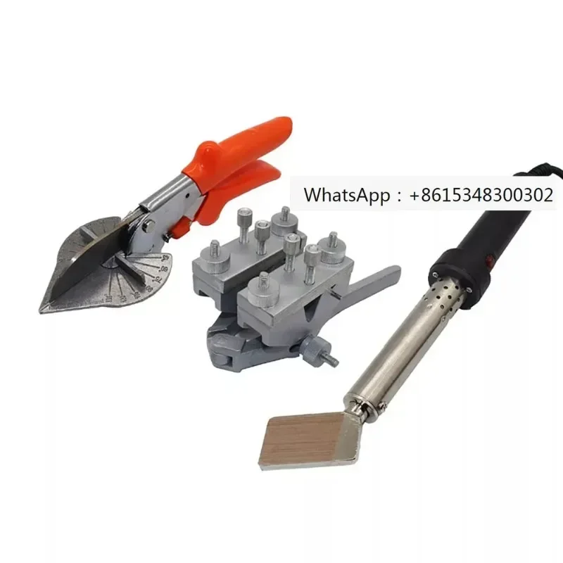 Tools for PU Round Belt Welding Machine Welding Clamp+Scissor+Soldering Iron