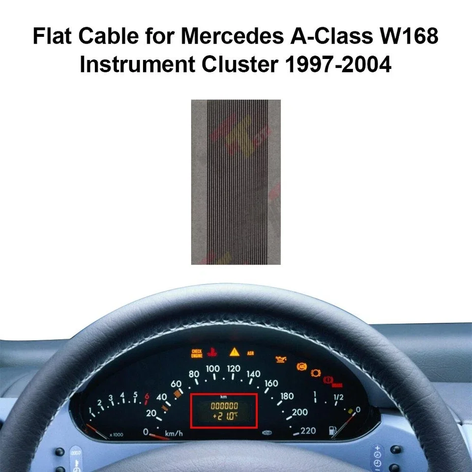 Flat Cable for Mercedes A-Class W168 and Vaneo W414 Instrument Cluster