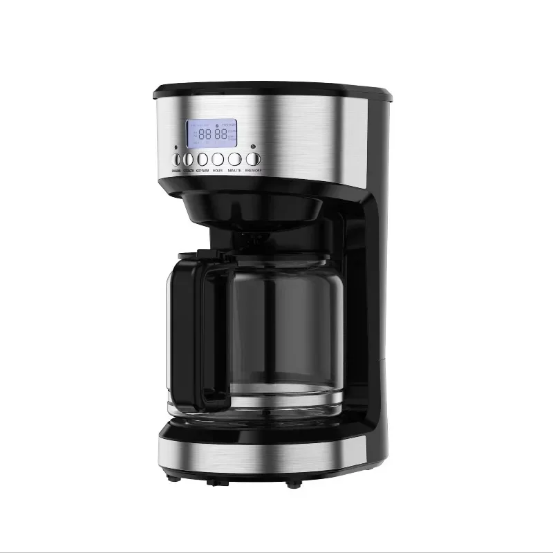 Best 12-Cup Electric American Drip Coffee Maker Automatic Removable Filter with Plastic Case Reusable