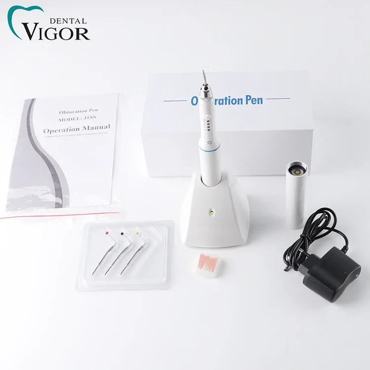 High Quality Obturation System Equipment Cordless Gutta Percha Obturation Pen With 4 Tips For  Dentist Use