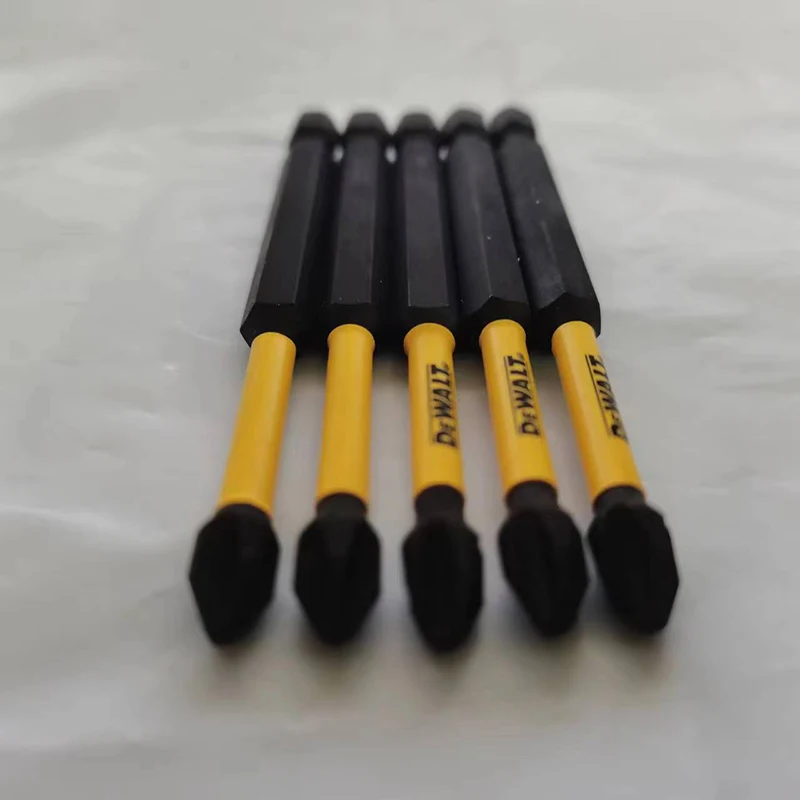 DEWALT Original 89MM Bits PH2 High Speed Steel Hard Alloy For Electric Drill Wrench Screwdriver Metal Drills 5PCS