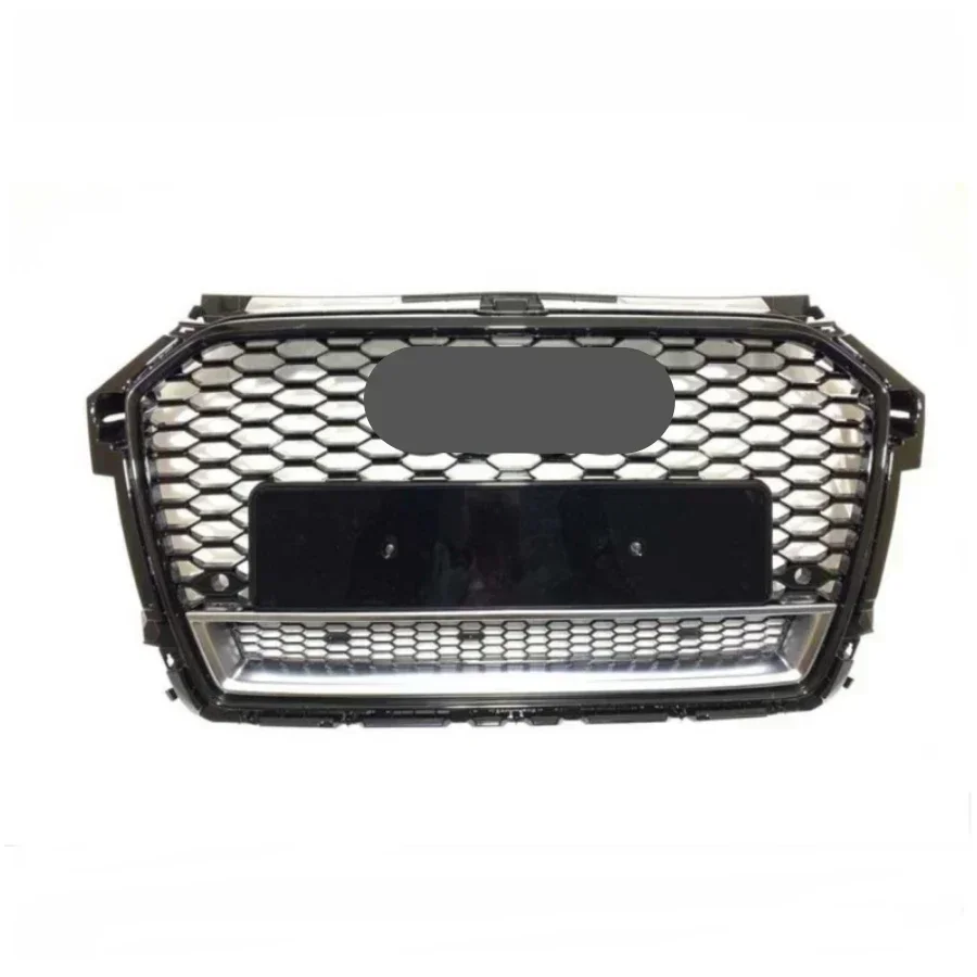 Car Front Bumper Grille Grill for Audi RS1 for A1/S1 Grill 2015 2016 2017 2018 （Refit for RS1 Style）Car Accessories tools