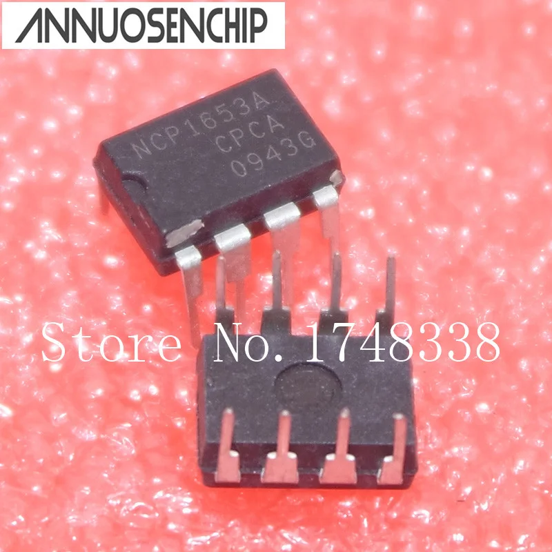 free shipping 10pcs/lot NCP1653 NCP1653A DIP-8 Good Quality