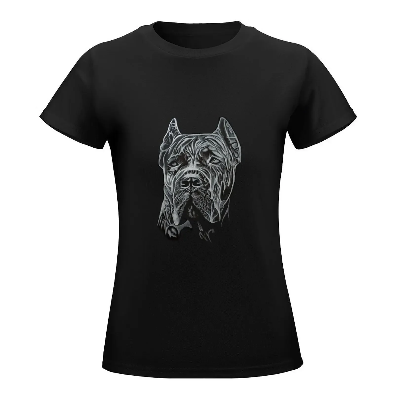 Cane Corso Painting T-Shirt summer tops cute tops vintage clothes t shirts for Women