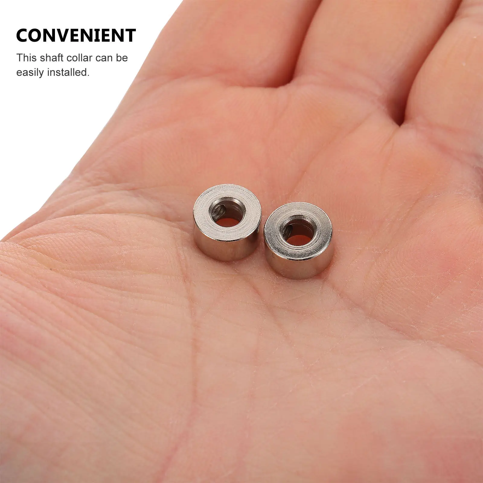 1Set Metal Drill Stop Collar Set Versatile Shaft Fixed Ring Compact Lightweight for Car Repair Bearing Fixing Depth Control