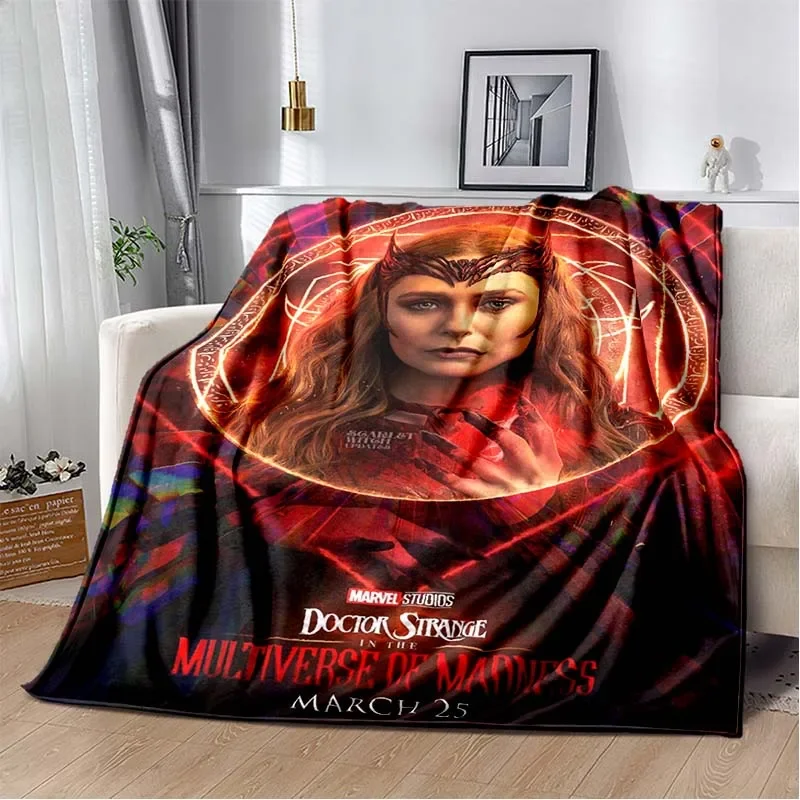 Comics Scarlet Room Warm Blanket Comfortable Soft Portable Travel Picnic Blanket Gift for Family or Friends