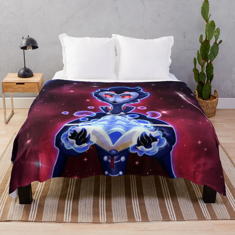 Stolas With Portal (Helluva Boss) Throw Blanket Decoratives Luxury St for babies for winter Blankets