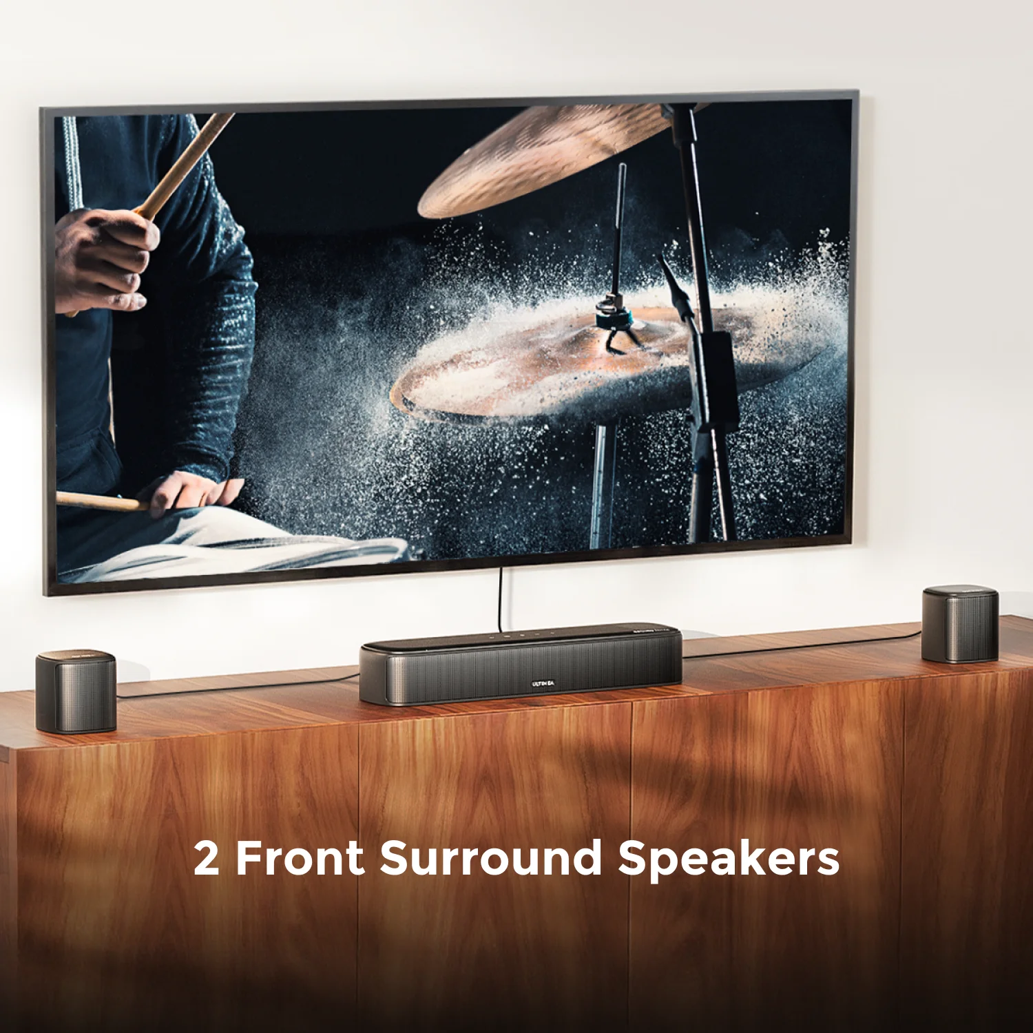 ULTIMEA 350W 7.1 Soundbar do telewizora z Dolby Atmos, technologią kina domowego Głośniki Bluetooth z subwooferem i 4 głośnikami surround