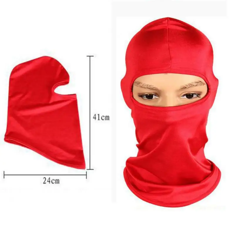 Motorcycle Face Mask Balaclava Cycling Bandana Hood Ski Neck Full Face Mask Windproof Dustproof Face Shield Men's Biker Mask