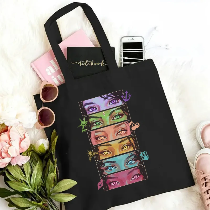 Hip Hop Katseye 2026 New Music Group Tote Bag for Women Men Daily Versatile Shoulder Bag Concert Fan Gifts Commuting Handbag
