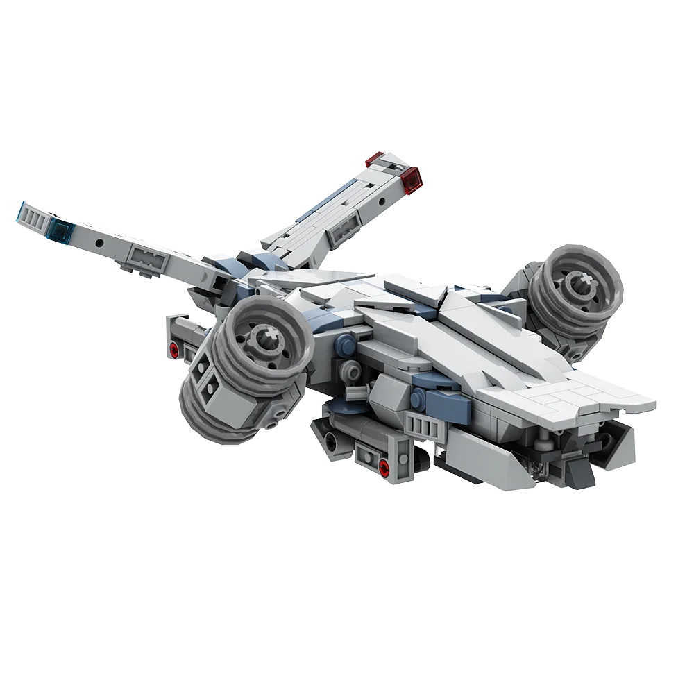 Gobricks MOC Terminator 2 Hunter Killer Battlefield Building Block ألعاب تعليمية للأطفال والكبار مجموعة أعياد الميلاد هدية #3