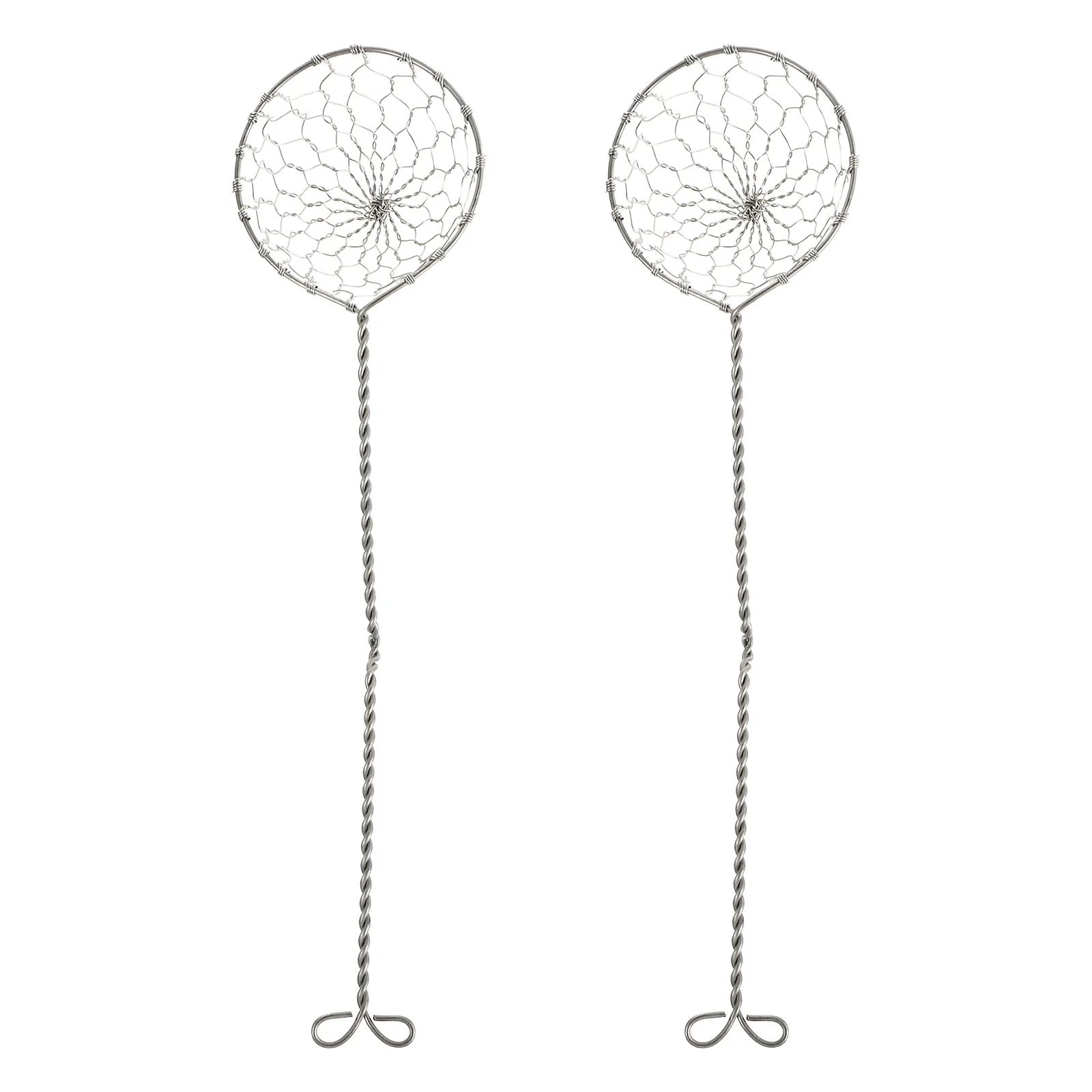 

2pc Stainless Steel Colander Spoon Small For Noodles Hot Pot Filtering Kitchen Strainer Skimmer Household Use Multipurpose