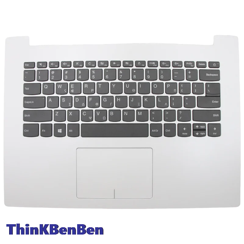 

GR греческий белый верхний чехол для клавиатуры, упор для рук, чехол для Lenovo Ideapad 320 14 14ISK 14IKB 14IAP 14AST 5CB0N82222