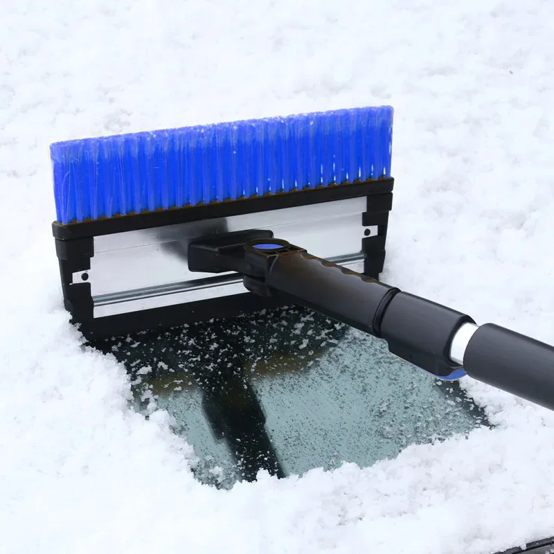 

For Car Glass Defrosting Detachable Brush Multifunctional Telescopic Snow Removal Tool