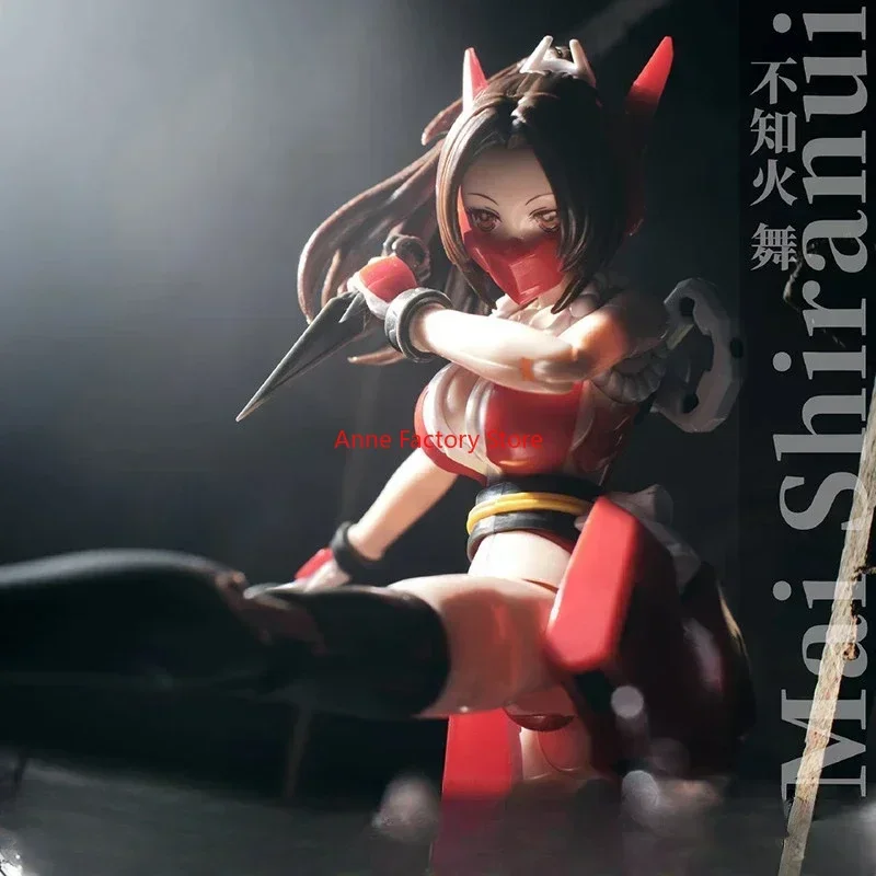 

In stock Original Ycy-mai Shiranui SNK 1/12 Mobile Suit Cavali Athena Asamiya Girl Assembly Model Kit Movable Toy