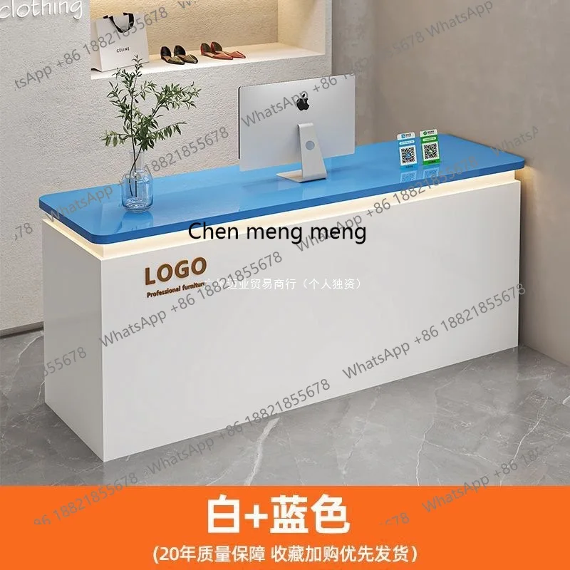 متجر أمين الصندوق، بسيط وحديث، صالون تجميل، ملابس، خزانة حلاقة، مكتب استقبال للشركة #4