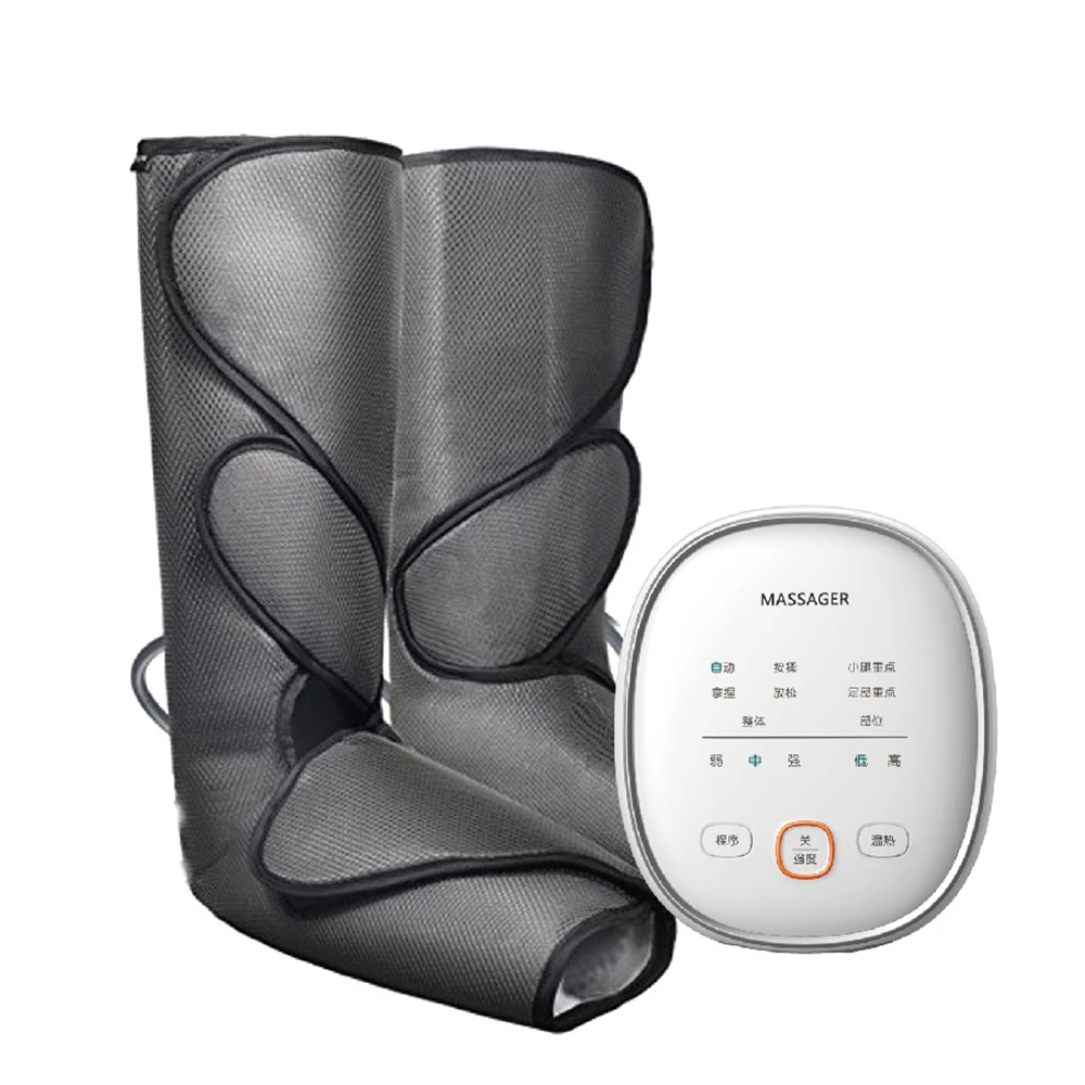 2026 Air Pressure Compressor Electric Heated Roller Kneading Shiatsu Relax Legs Pain Beauty Calf Spa Acupoint Foot Massagepromot