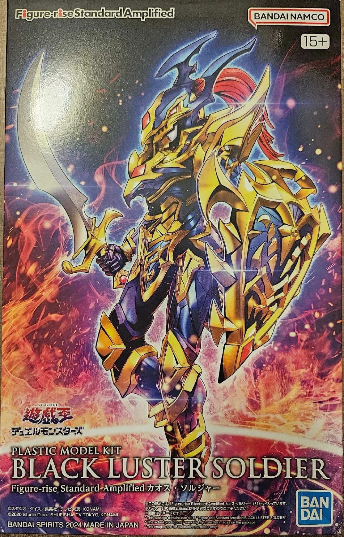 

Конструктор Bandai FRS Figure-rise Standard BLACK LUSTER SOLDIER: Оригинальная модель аниме-фигурки для сборки, подарок