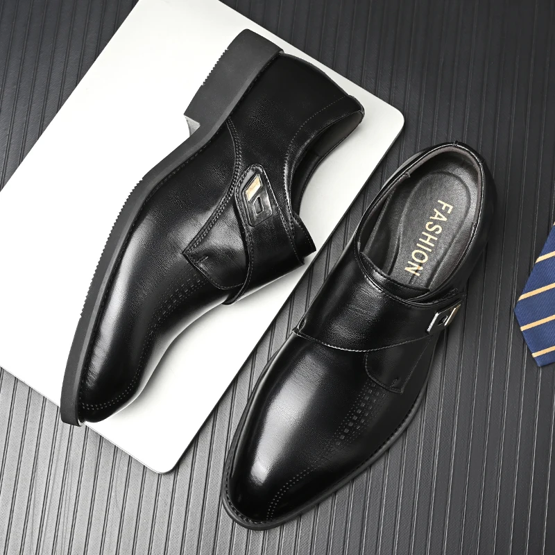 

Leather Shoes For Man Loafers Casual Fashion Business Formal Shoes wedding Big Size Designer Shoes High Quality