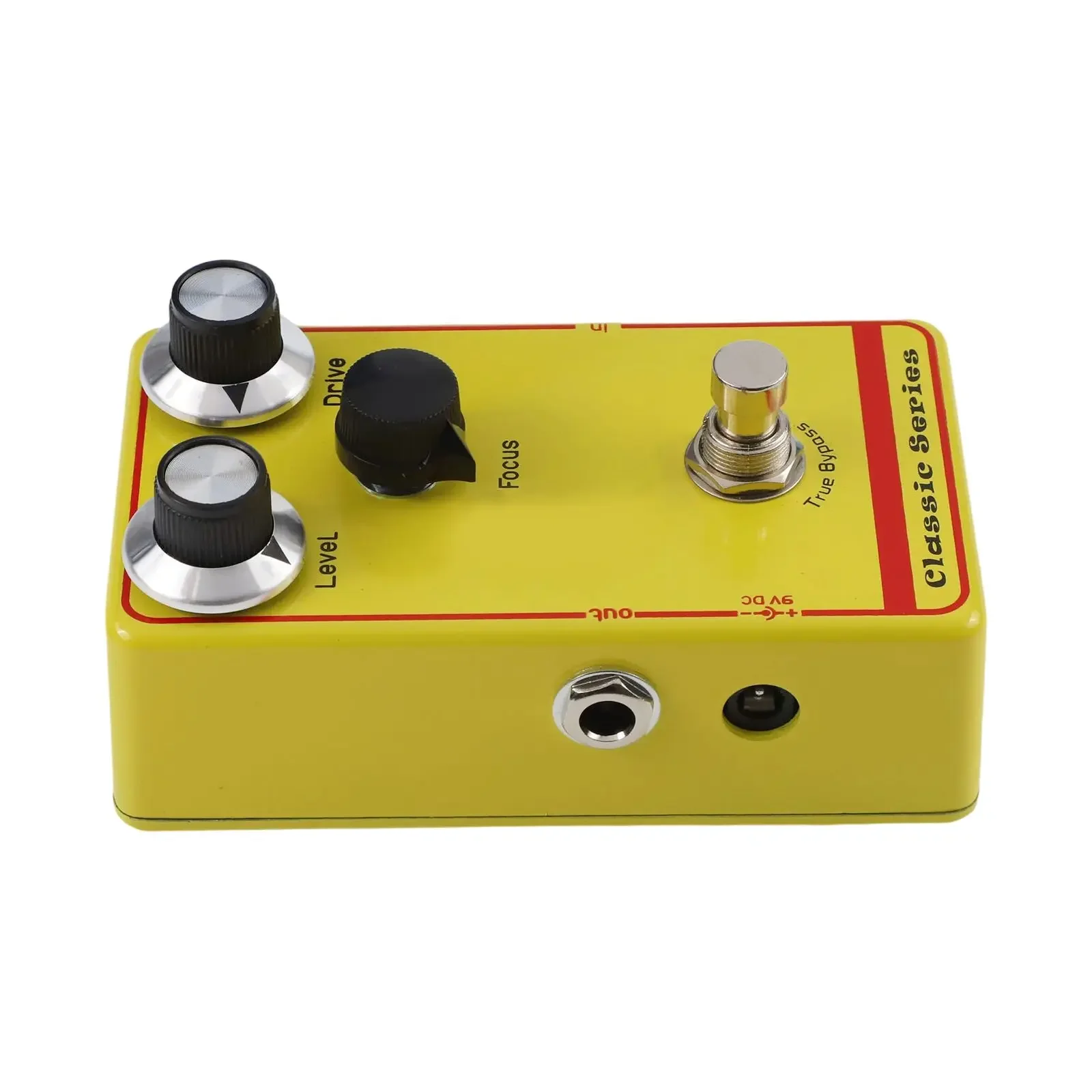 

Педаль эффектов Distortion Reverb Delay Overdrive для электрогитары с динамической реакцией на прикосновение и регулируемым фокусированным эквалайзером