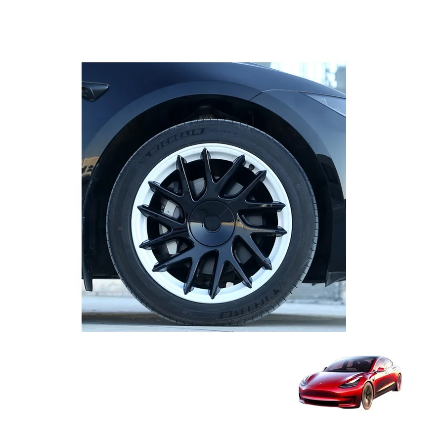 New Arrival 2024 Hot Sell Turbine Hubcaps Wheel Cover Hubcaps for Tesla Model 3 Highland 2024