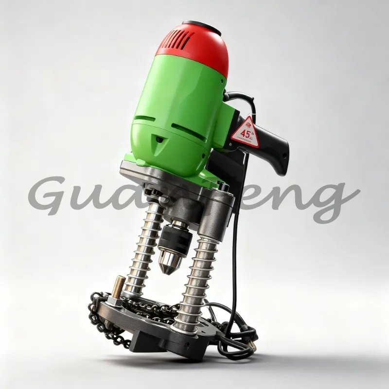 Fire Pipe Opening Machine | 25-114mm Round Hole Puncher for Galvanized Steel Pipe
