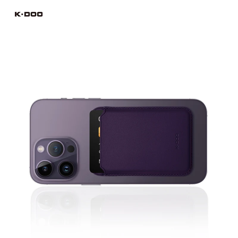 

KZDOO/ K-DOO Mag Wallet premium leather wallet case with Magsafe original tech for iPhone12,13,14 series all cases with MagSafe