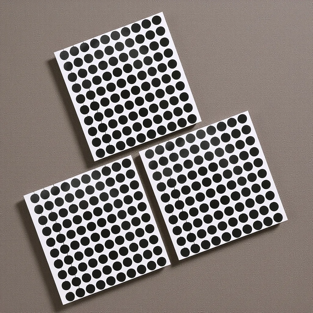 

3pcs Pool Table Black Dot Billiard Spot Stickers Round Adhesive Woven Cloth For Snooker Marking Replacement Pool Table