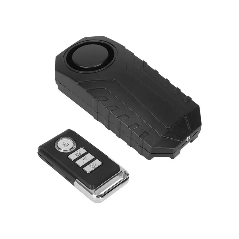 

A57T Bicycle Alarm Wireless Vibration 113Db Bike Motorbike Alarms Remote Control