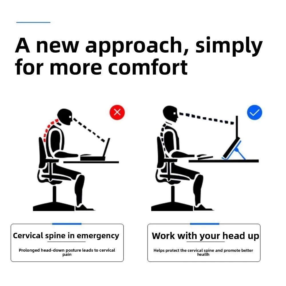 

Черно-белый охлаждающий кронштейн для ноутбука, регулируемый складной кронштейн, держатель для ноутбука, аксессуары, многоугольный поворотный