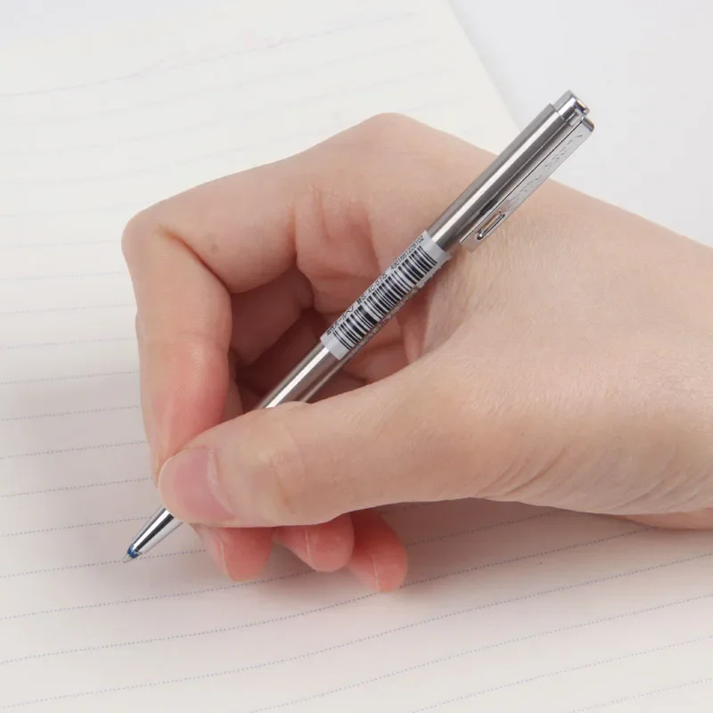Japan ZEBRA Zebra Metal Rod Ballpoint Pen Ball Pen T-3/BA55 Can Change Core | Pocket Pen 0.7 Length 10CM