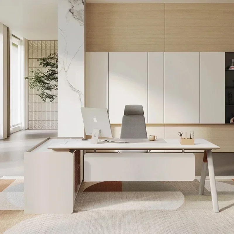 Gaming Tables Office 1.6m To 2.2m Luxury Modern Minimalist Fashion Manager Office Desk Computer Desk Table Room Desks Furniture