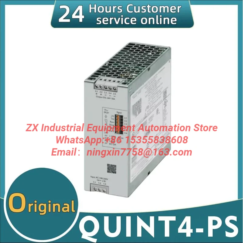 Brand new original rail power supply QUINT4-PS, 1AC, 24DC, 20 290460