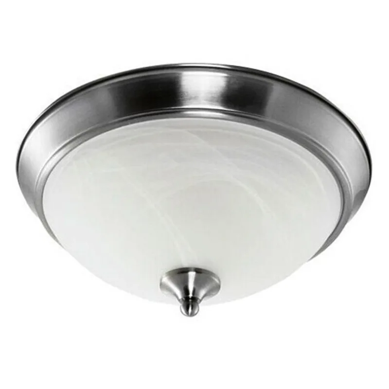 Home Bedroom Alabaster Glass Shade 13 Light Emitting Diode Ceiling Lighting Fixtures