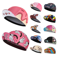 Cycling Hat Funny Road Bicycle Cap Cartoon Pink Bike Headwear Men and Women Gorra Ciclismo