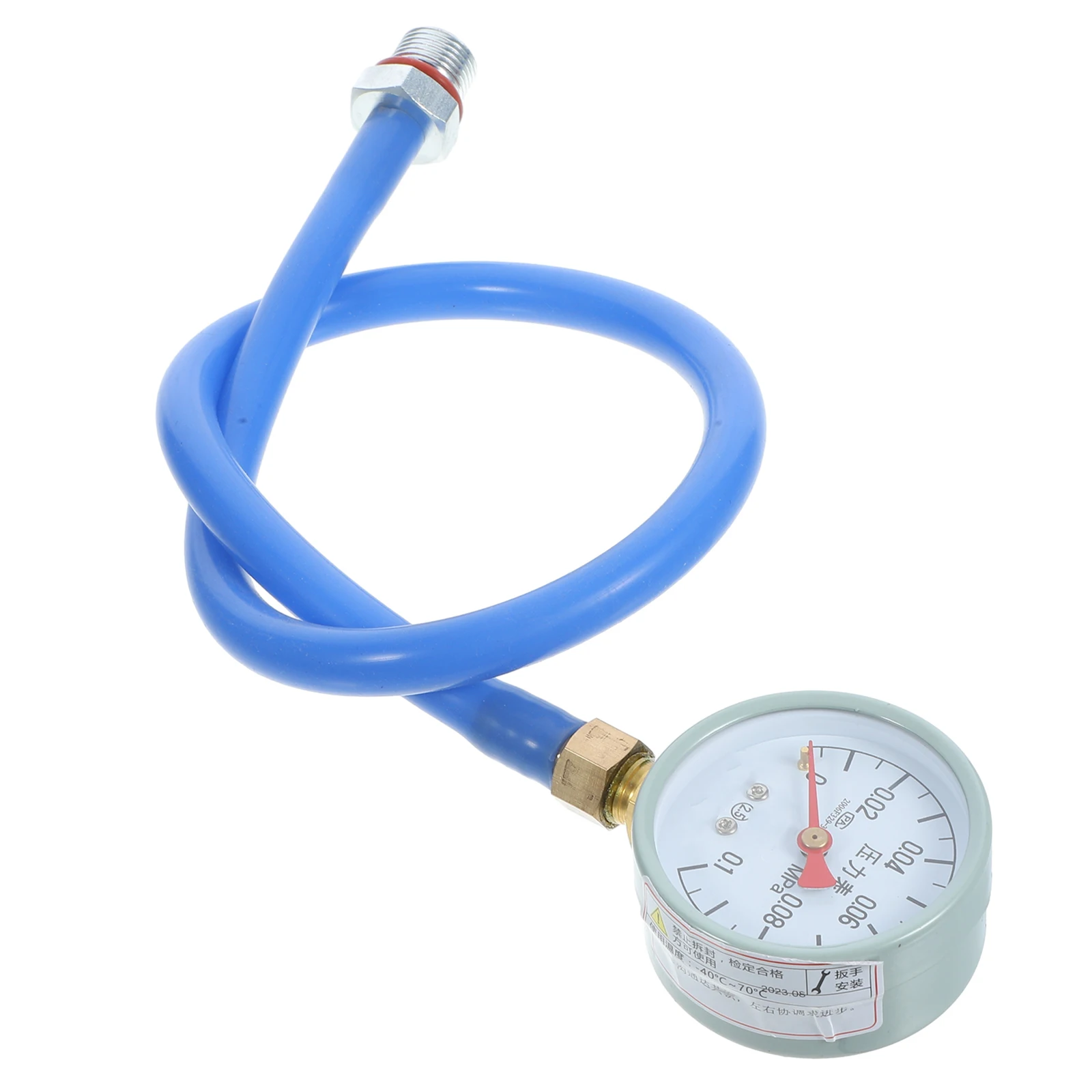 

1pc Back Pressure Gauge Stainless Steel Catalytic Converter Plugging Exhaust Emission Tool Auto Repair Diagnostic Tool