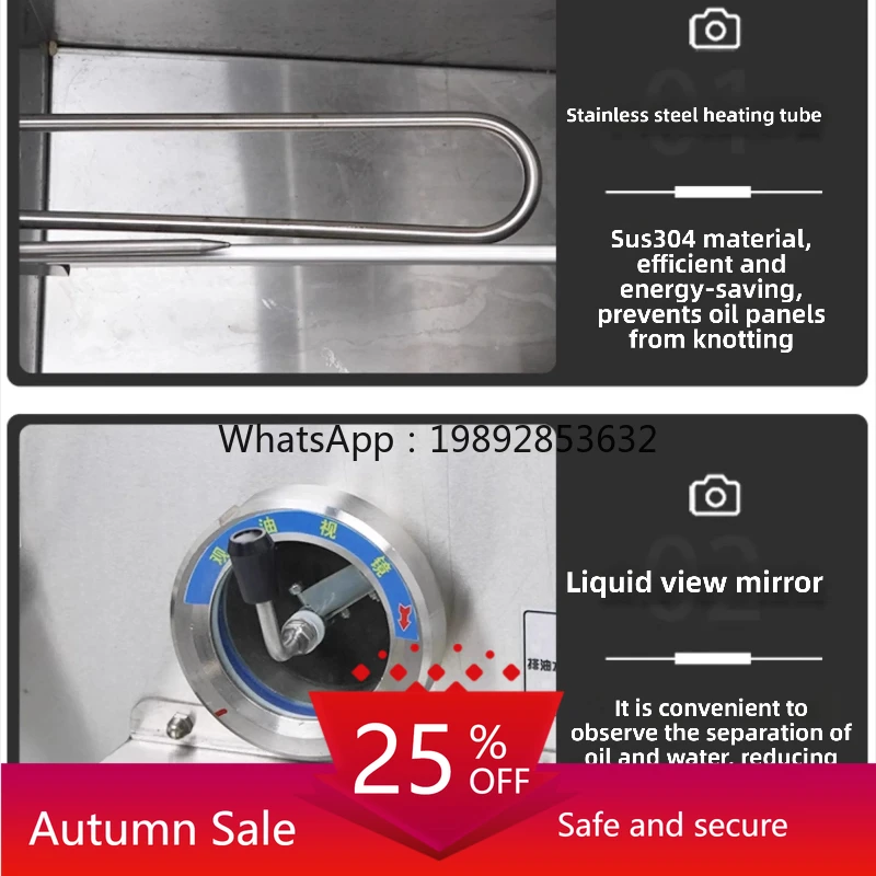 

Hot Pot Restaurant Oil Water Separator Kitchen Dining Oil Separator and Residue Remover Integrated Machine