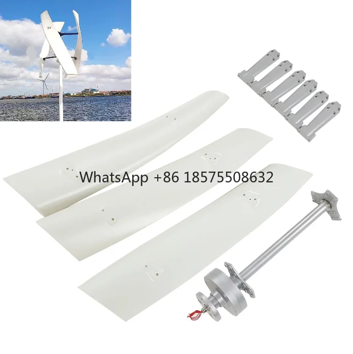 X3 Wind Turbine Generator 500W Maglev Vertical Axes Wind Turbine with MPPT Controller for Home Street Lighting 12V 24V 48V