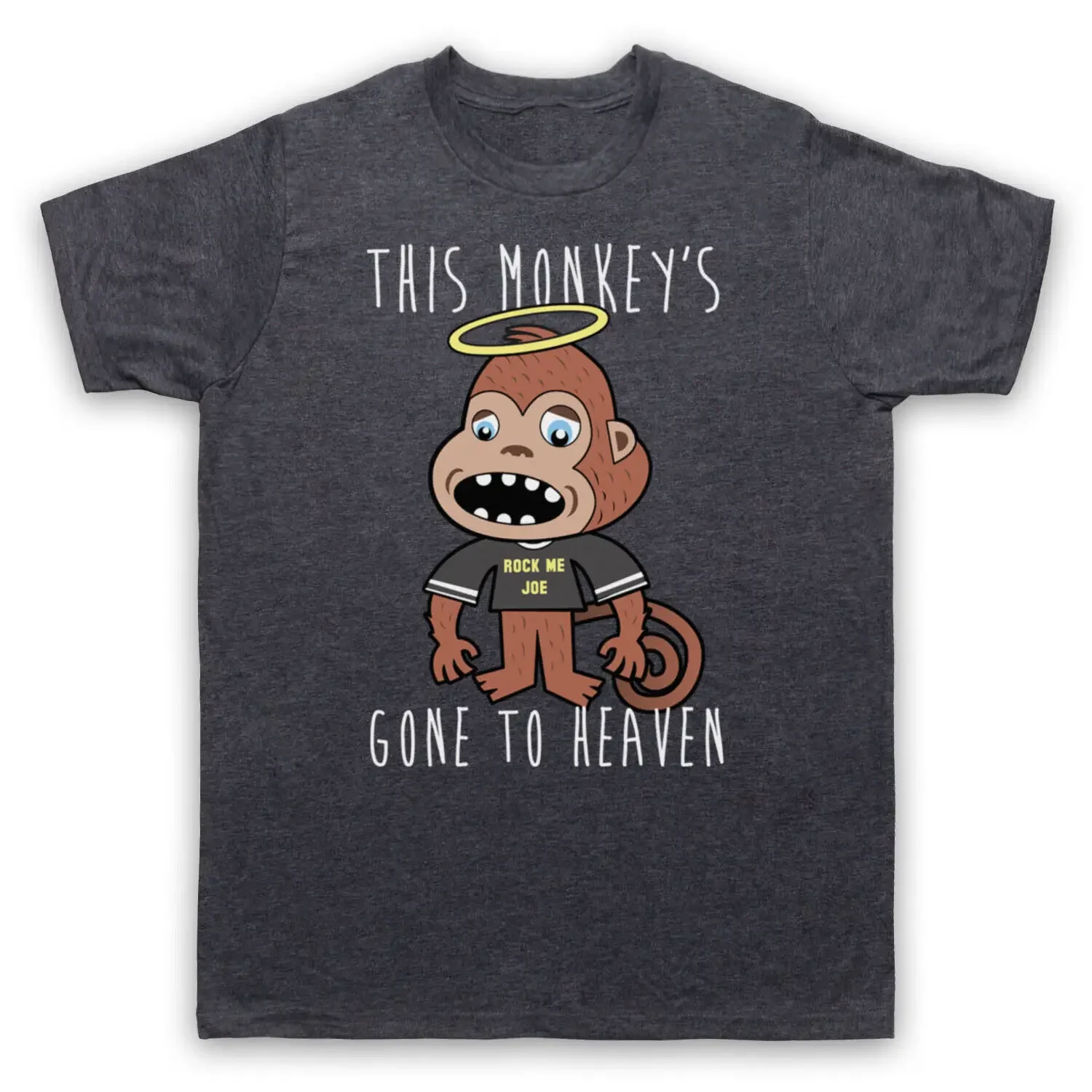 Monkey Gone To Heaven Unofficial Pixies Rock Doolittle Mens Womens T Shirt