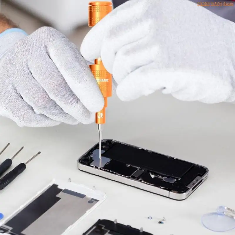 K1AE High Strength Torque Screwdriver Featuring Sturdy Alloy Steel Tip and Nonslip Grip for Smartphone Repair