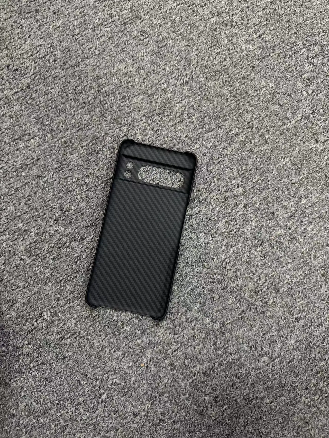 Para google pixel 8 pro/pixel 8 caso de fibra de carbono capa de telefone de fibra de aramida capa protetora à prova de choque